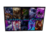 Furry poster frame