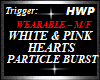 PINK HEART PARTICLES