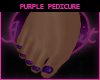 ♥ Purple Pedicure
