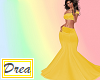 Rainbow Dress- Yellow