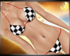 Checkered Race Bikini