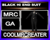 BLACK HI END SUIT