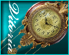 )( Antique Wall Clock