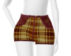 Red Wine Fall Shorts