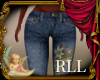 v. denim capri | rll