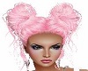 Pink 2Buns Hair