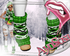 !AS! Winter Green Boots