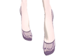 purple heel