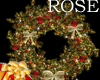 XMAS Red Gold WREATH