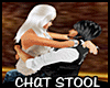 !ME CHAT STOOL SUEDE