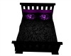 Purple & Black Bed