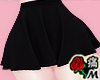 蝶 Cute Black Skirt