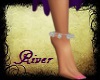 Right Silver Ankle bells