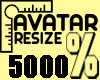Avatar Resize 5000% MF