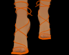 Luxury  Orange Heels
