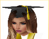 Graduation Cap Gold Tass