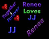 Renee & JJ  Particles