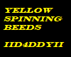 !XR Yellow Spinning Beed