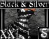 S~Black&Sliver Dress XXL
