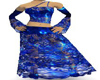 Sexy Blue Lace Dress