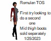[BB] Romulan TOS 1