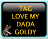 LOVE DADA GOLDY TAG ANIM
