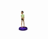 round purple stand anima