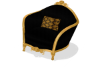 Gold Rose Touch Chair