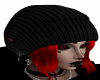 Hat W/Red Hair