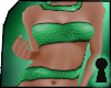 *LI* Snake Suit Green