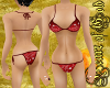 *h*Yummy Bikini-Set-red*