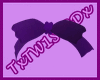 |Tx| Purple Head Bow