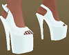 White Summer Heels