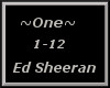 One~Ed Sheeran