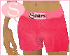 S. WO shorts hers Pink