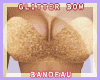 {W}  Glitter Bow Bandeau