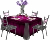 Purple & Grey Table