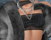 Long Knit Smoke Coat