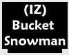(IZ) Bucket Snowman