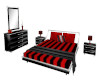 (ES) Scoop Red Bed Set