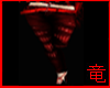 [竜]Red Biker Pants