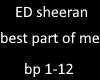 Ed sheeran best of me