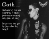goth card