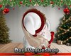 DARK_White Christmas Hat