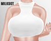 Emma Crop White