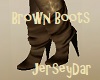 Brown Boots Low