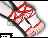 Ice * Red Kitsune Shoes