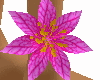 lily flower anklet