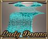 Teal Lace Dress