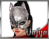 V| Silver Cat Mask